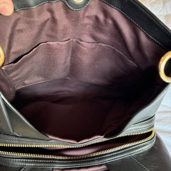 Coach Lexy Shoulder Bag Black Quilted Leather - Picture 6 of 15